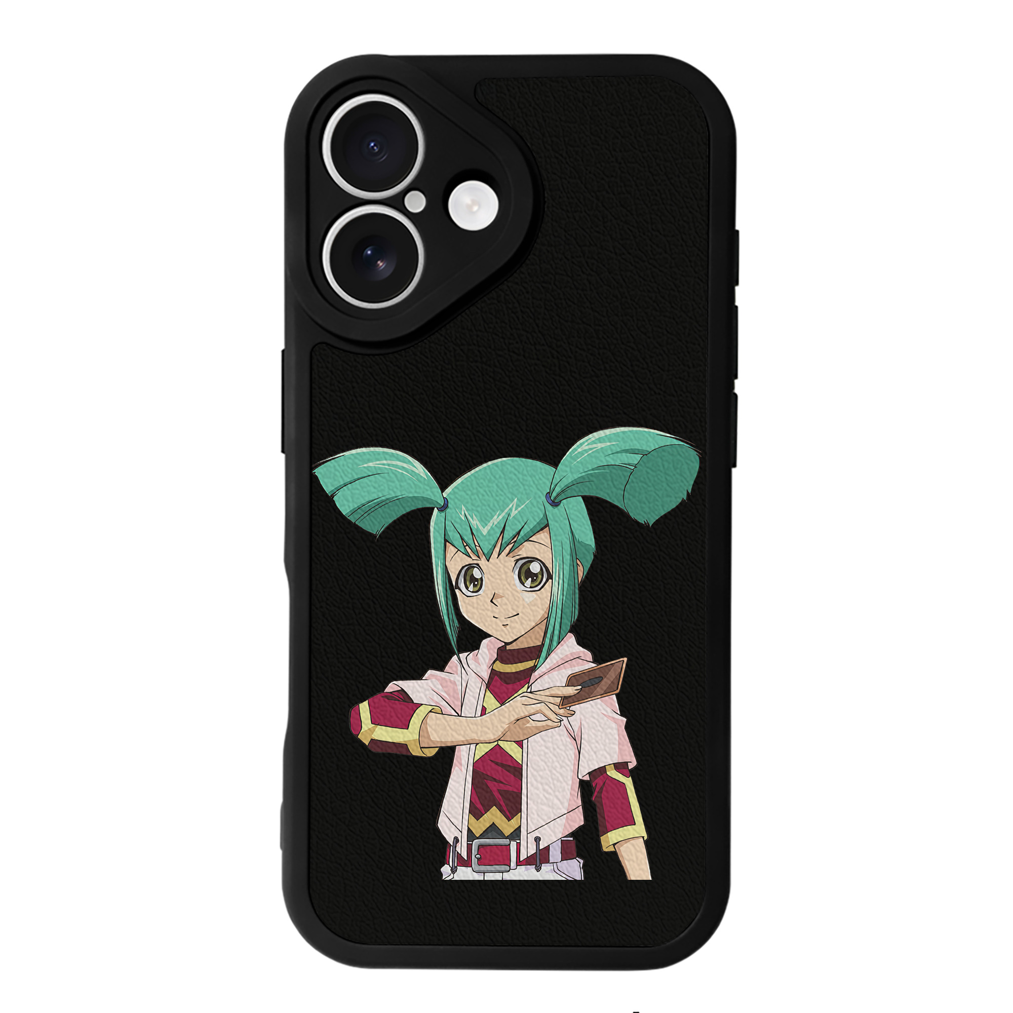 遊☆戯☆王 Yu-Gi-Oh! 【iPhone 16シリーズ対応】シリコンスマホケース（レザー調） 材質：シリコン